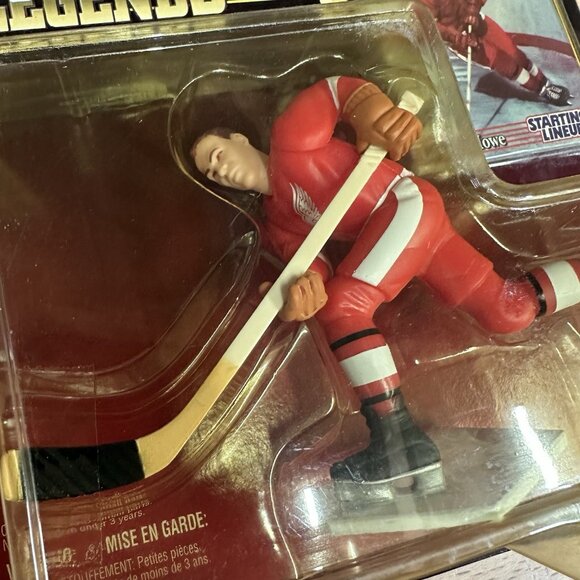 NHL Hockey Starting Lineup Gordie Howe Timeless Legends Figure w/Card - Picture 3 of 4